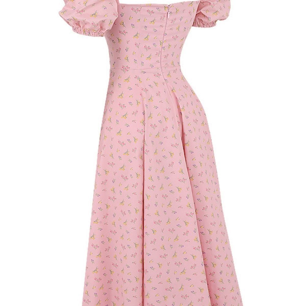 House of CB Pink Floral Midi Dress - Picture 13 of 16